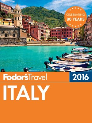 cover image of Fodor's Italy 2016